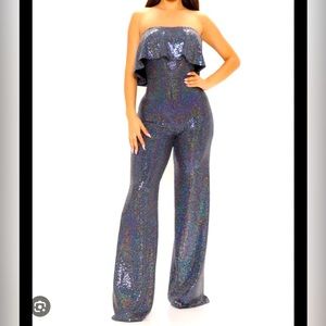 Fashion Nova Disco Jumper L & XL
